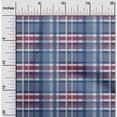 thumbnail image 1 of oneOone Silk Tabby Fabric Madras Check Decor Fabric Printed BTY 42 Inch Wide, 1 of 3