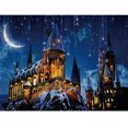 thumbnail image 1 of Cuadros Decorativos 5D bricolaje taladro redondo completo diamante pintura Castillo Kit decoración del hogar arte artesanía Wdftyju de costura negro 4 estilos, 1 of 8
