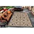 thumbnail image 3 of Couristan Recife Veranda 3-Feet 9-Inch by 5-Feet 5-Inch Rug, Cocoa and Black, 3 of 4