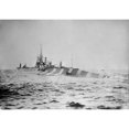 thumbnail image 2 of American Submarine With Camouflage Paint At Sea. Ca. 1915. (Bsloc20124112) History (24 x 18), 2 of 2