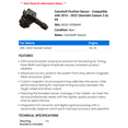 thumbnail image 2 of Camshaft Position Sensor - Compatible with 2016 - 2022 Chevy Camaro 3.6L V6 2017 2018 2019 2020 2021, 2 of 2