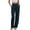 Navy, variant on ABATAB Dress Pants for Women Stretchy Straight Leg High Waisted Work Pants Business Casual Pull on Slacks Trousers with Pockets