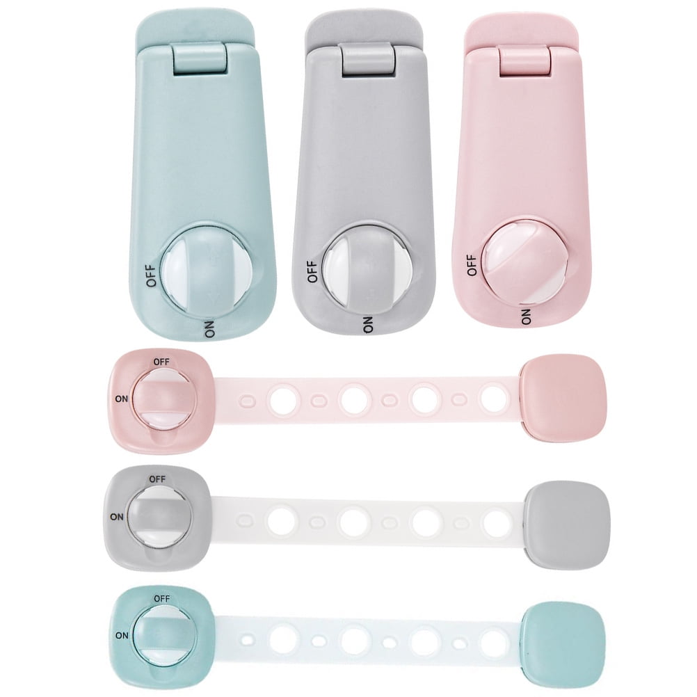 6Pcs Baby Safety Strap Locks Baby Proofing Locks Child Proof