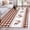 Brown, variant on Farmhouse Black Plaid Kitchen Runner Rug 2x6 Washable Runners for Hallway Non Slip Vintage Country Cock Checkered Large Area Rug Indoor Floor Carpet for Bathroom Laundry Entryway Bedroom Living Room