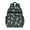 Alien and Star, variant on Alien and Star Black Pattern Backpack for School, Cute School Bag with Adjustable Shoulder Straps and Padded Back, 15.25"x11.5"x5.25"