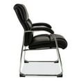 thumbnail image 4 of Alera Hildred Series Guest Chair 25" x 28.94" x 37.8" Black Seat Black Back Chrome Base ALEHD4319, 4 of 5