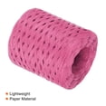 thumbnail image 3 of Uxcell Raffia Paper Craft Rope Ribbon 219 Yards Rose Red for Decoration, 3 of 7
