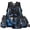 Blue Fire Glow Wolf, variant on Yspwyqan Cosmic Galaxy Axolotl 4Pcs Backpack Set with Lunch Box Pencil Case Water Bottle, 17 Inch Lightweight Daypack for Elementary Middle School Travel