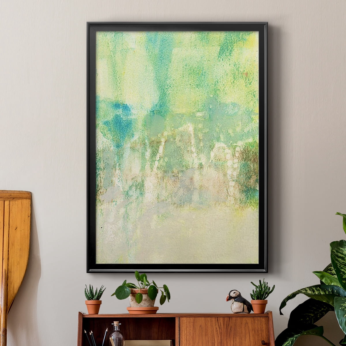 Serus II Premium Framed Print, in Gold, Black, or Silver - Ready to Hang