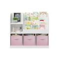 thumbnail image 5 of Toy Bins for Kids Organizer, SHINPT Small Bookshelf for Kids, Toddler, Kids Bookshelf and Toy Storage, Nursery Bookshelf with Fabric Drawers, Kids Book Storage for Bedroom, Playroom, Livingroom, 5 of 8