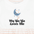 thumbnail image 4 of Inktastic My Yia Yia Loves Me Yiayia for Grandchild Girls Baby Dress, 4 of 5