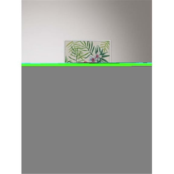 Marmont Hill Mh-Jultrop-9011-Wffdl-24 24" X 16" "Tropical Flamingos Iii" Framed Giclee