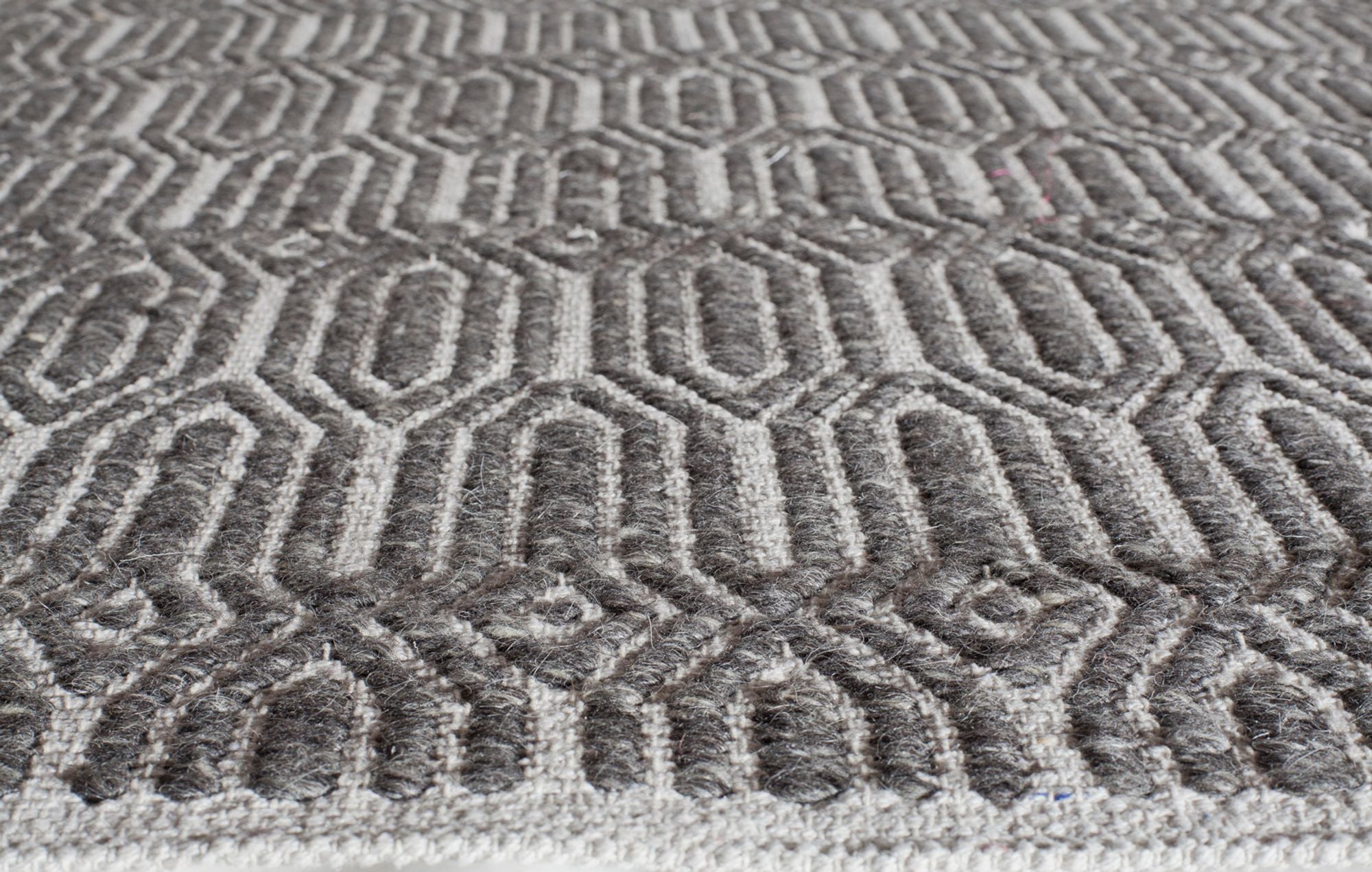 Rugs America Emanuel 6235C Charcoal Geometric Contemporary Gray Area Rug, 5'x8'