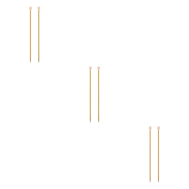 bedienty Color Random Knitting Needles Weaving Needle Handknitting Tool Home Supplies 3.5mm 3Set