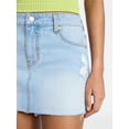 thumbnail image 4 of No Boundaries Denim Mini Skirt, Women's XXS-XXL, 4 of 5