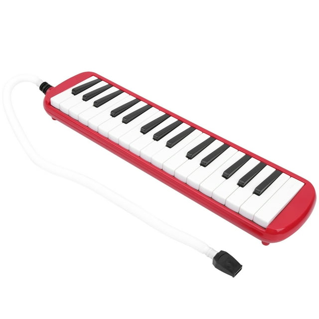 IRIN Melodica 32, Instrument Suitable for Beginner Melodica Key Wind Musical Practice BagBlack