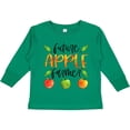 thumbnail image 3 of Inktastic Future Apple Farmer- Apples and Leaves Boys or Girls Long Sleeve Toddler T-Shirt, 3 of 5