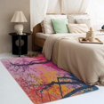 thumbnail image 3 of Tree Rugs for Living Room - Tree Rug & Home Decor, Branch Rugs for Entryway, Washable Rugs, 3x5 Area Rug, Non Slip Soft Indoor Door Mat, Pink and Yellow Carpet & Room Decorations, 3 of 7