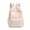 Pink#441, variant on Cute Star Moon Embroidered Backpack, Lightweight Waterproof Nylon Daypack with Laptop Compartment, Pastel Yellow Aesthetic Bookbag for Teens Students, Back to School Gift