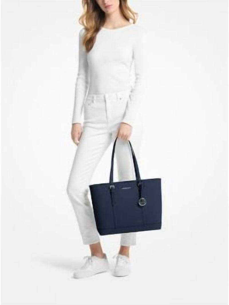 Michael Kors Outlet Jet Set Travel Large Saffiano Leather Tote Bag