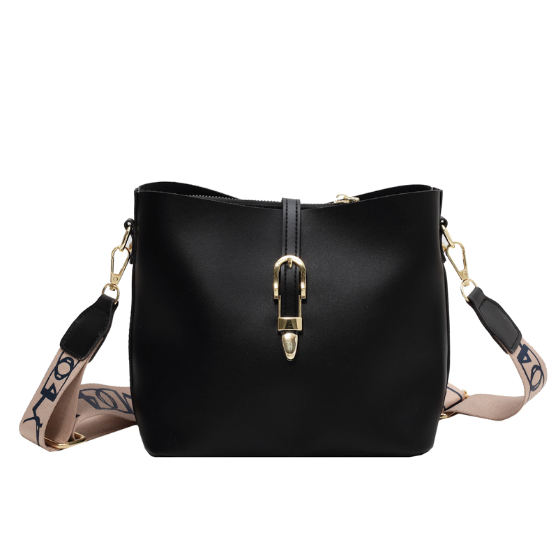Women's Wide Strap Crossbody Bag, Commuter Shoulder Bag