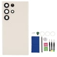 thumbnail image 2 of S23 Ultra Back Cover Glass, Replacement Back Door Cover with Camera Lens, Back Battery Door Panel Housing with Full Repair Tool Kit, Easy Installation, 2 of 8