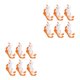 thumbnail image 1 of Guardurnaity 6 pares de fibras acrílicas suaves duraderas absorbentes de sudor fijas transpirables Colorfast Fit para todos los pies naranja Naranja METRO 2piezas, 1 of 4