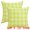 Green, variant on Unique Bargains Plaid Decorative Throw Pillow Covers Pack of 2 Beige 20" x 12"