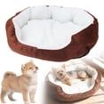 thumbnail image 2 of Round Dog Cat Beds, Small Dog Bed for Small Dogs, Cat Beds for Indoor Cats, Pet Bed for Puppy and Kitty, 2 of 9