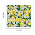 thumbnail image 3 of Sikiie Lemon Seamless Pattern Oil Painting Effect tapestry wall hanging home decor for bedrooms, living rooms, dorms 60x51in, 3 of 6