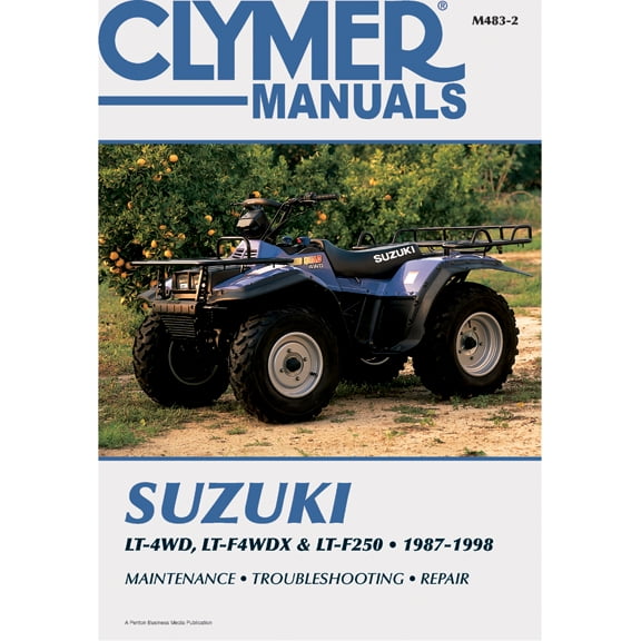 Clymer Repair Manual 87-98 King Quad LTF4WDX/LT4WD/LTF250 Runner (M483-2)