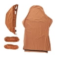 thumbnail image 2 of deevoka Gaming Chair Covers Elastic with Armrest Covers/Back/Seat Cover Soft Spandex Coffee, 2 of 9