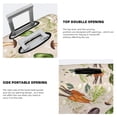 thumbnail image 3 of Yiaed Cute Vegetables Print Travel Luggage Cover Suitcase Protector Fits 18-32 Inch Luggage Wheel Covers Patterned Elastic Luggage Anti-scratch（No luggage）-Small, 3 of 5