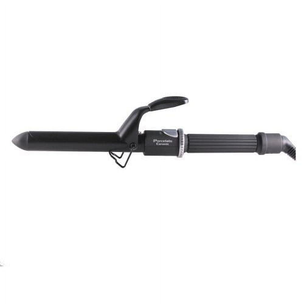 ($49.99 Value) BaBylissPro Porcelain Ceramic Spring Curling Iron, 1"
