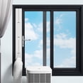 thumbnail image 3 of Portable Air Conditioner Window Kit with Coupler Adjustable Window Seal for AC Unit, Sliding AC Vent Kit for Exhaust Hose, Universal for Ducting with 5.9 Inches Diameter, 3 of 4