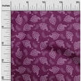 thumbnail image 2 of oneOone Cotton Flex Dark Magenta Fabric Asian Paisley Fabric For Sewing Printed Craft Fabric By The Yard 40 Inch Wide, 2 of 4