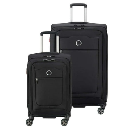 Delsey Paris 2-Piece Softside Spinner Luggage Set