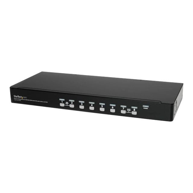 8 Port 1U USB KVM Switch