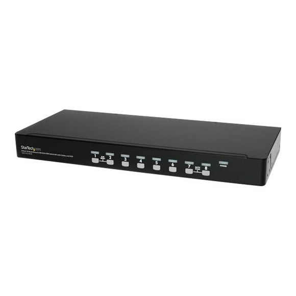 8 Port 1U USB KVM Switch