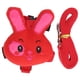 thumbnail image 1 of Juego de arnés y correa elegante para conejos para mascotas pequeñas, nailon duradero para mascotas que tiran de caminar, color rojo S, 1 of 5