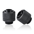 thumbnail image 3 of 2PCS G1/4 Thread Flexible Tube Connector Brass Two Touch Fitting for PC Water Cooling with Hiding Silicone Ring, Perfect Compatibility, 3 of 7