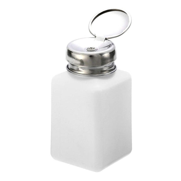200ML Liquid Alcohol Press Empty Bottle Push Down Liquid Pump Dispenser Durable