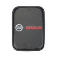 thumbnail image 1 of Almohadilla De Reposabrazos De Coche De Fibra De Carbono Auto Centro De La Consola De Almacenamiento Protector De Cojín Accesorios Para Toyota Honda Chevrolet, 1 of 4