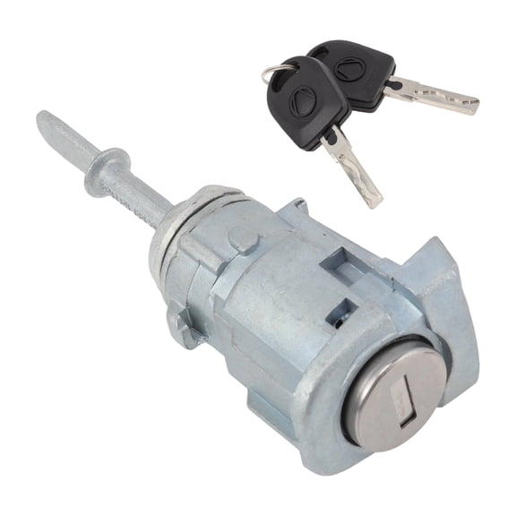 Unique Bargains Left Side Door Lock Cylinder with 2 keys for Volkswagen Jetta 1997-2005 for Volkswagen Passat 2000-2005 Replace No.604837167
