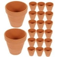 thumbnail image 4 of PBPBOX 20Pcs Compact Terracotta Flower Containers for Home Indoor and Outdoor Gardening, 4 of 8