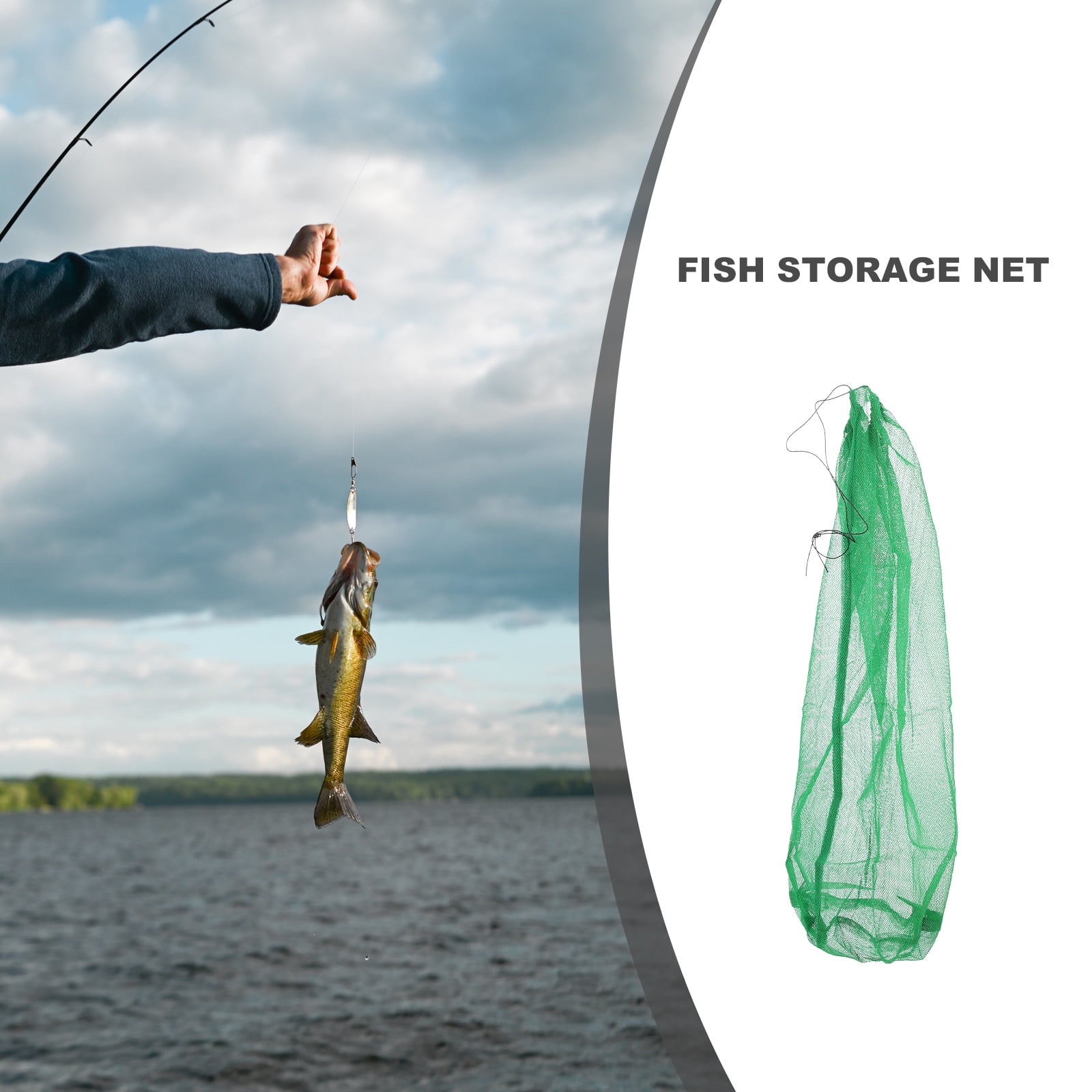 Fishing Net Fishnets Crawfish Traps Large Capacity Mesh Bag 
