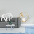 thumbnail image 2 of Estatua de toro,Estatua de toro,figura decorativa para escritorio,Estatua de bola de cristal,Estatuas de bolas de cristal para decoración del hogar,escritorio,interior,Escultura de bola de, 2 of 8