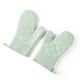 thumbnail image 2 of Advancent 1 par de guantes de lona para horno microondas, portátiles, reutilizables, coloridos, colgantes, protectores, guantes de cocina para el hogar, Herramientas y accesorios para hornear Verde Advancent HA065049-04B, 2 of 6