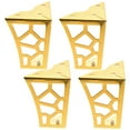 thumbnail image 3 of Baluue Set of 4 Golden Iron Furniture Legs, Support Feet for Sofas, Tables, and Chairs, Adult-Grade Strength, 3 of 8