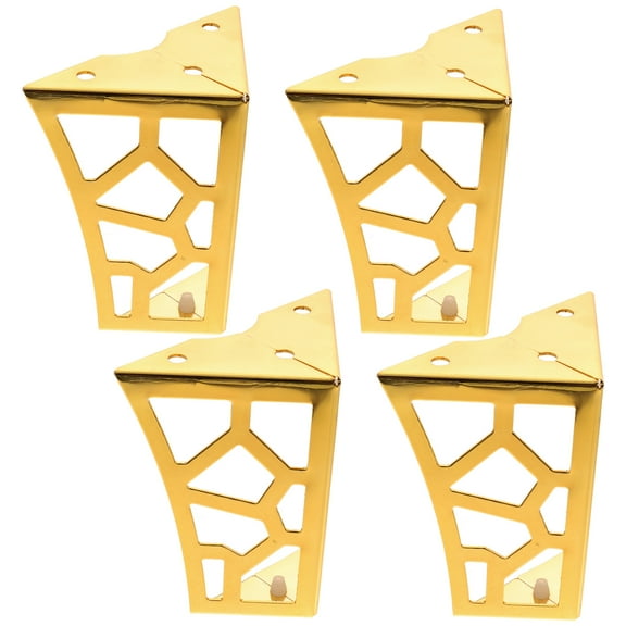 KAKOWELY 4Pcs Modern Metal Furniture Leg for 10.0x9.5x5.0in